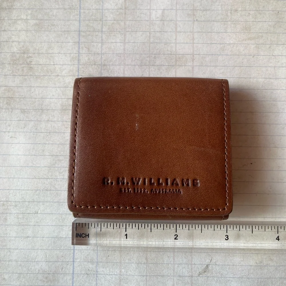 R.M. Williams Brown Leather Wallet